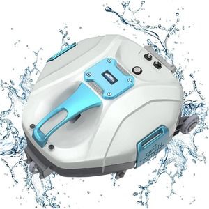 AQUAFYSH Automatic Pool Cleaner for Above/Inground Pool Cordless Robotic 90 Mins